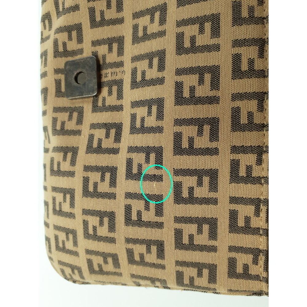 FENDI Zucchino Mamma Bucket Handbag - Picture 9 of 9